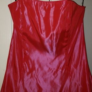 Jessica McClintock For Gunne Sax Red Gown